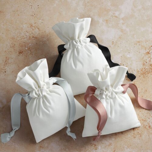 Cotton Bag with Ribbon Cord Thumbnail
