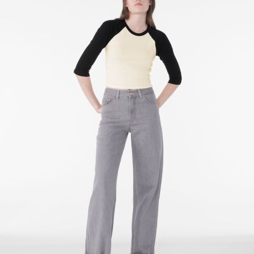 Women's Micro Rib 3/4 Raglan Tee Thumbnail