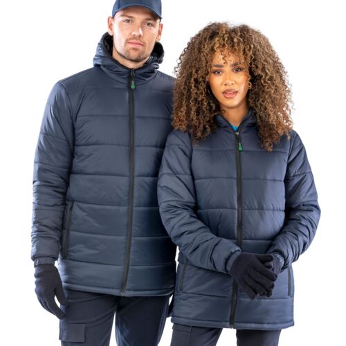 Recycled Hooded Padded Parka Thumbnail