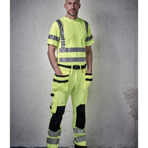 Craftsman Trousers Stretch Hi-Vis Thumbnail