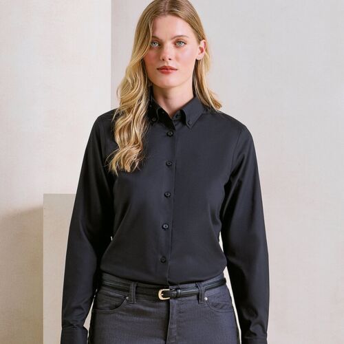 Women’s ‘Supreme’ Oxford long sleeve shirt Thumbnail