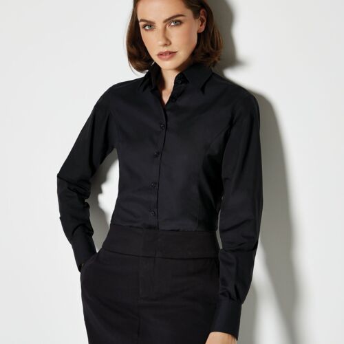 Tailored Fit Long Sleeve Business Shirt Thumbnail