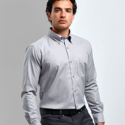 Premier Signature Long Sleeve Oxford Shirt Thumbnail