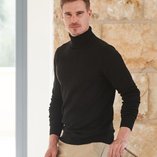 Henbury Roll Neck Sweater Thumbnail