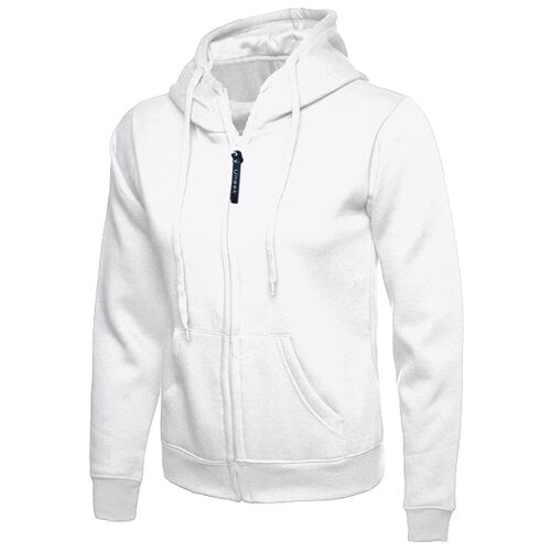 Ladies Classic Full Zip Hooded Sweatshirt Thumbnail