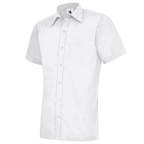 Mens Poplin Half Sleeve Shirt Thumbnail