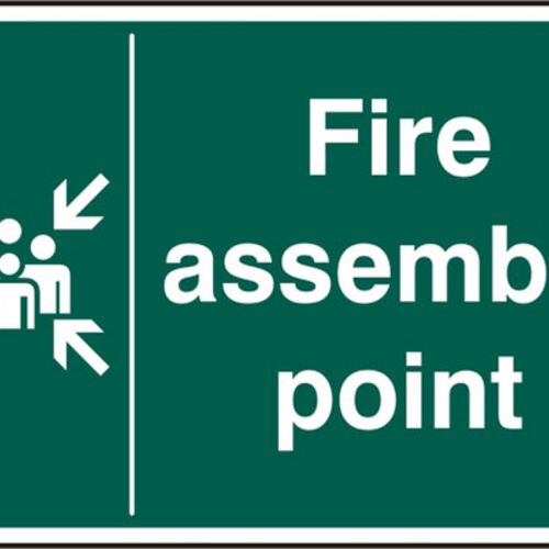 FIRE ASSEMBLY POINT RPVC (PK5) 200MM X 300MM Thumbnail