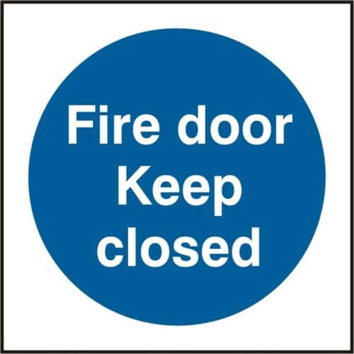 FIRE DOOR KEEP CLOSED SAV(PK5) 150MM X 150MM Thumbnail
