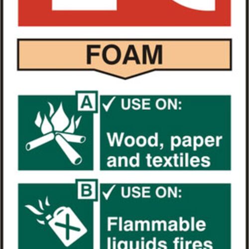 FIRE EXTINGUISHER FOAM RPVC PK 5  82MM X 202MM Thumbnail