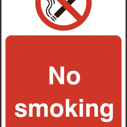 NO SMOKING SAV (PK5) 200MM X 300MM Thumbnail