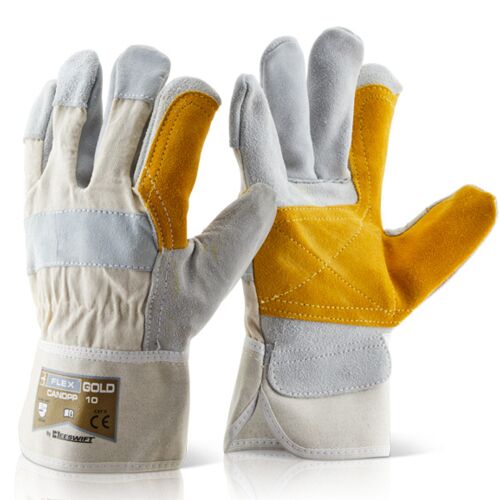 CANADIAN DOUBLE PALM HIGH QUALITY RIGGER GLOVE Pk10 Thumbnail