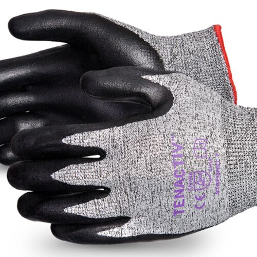 TENACTIV CUT-RESISTANT COMPOSITE KNIT GLOVE WITH FOAM NITRILE PALMS Thumbnail