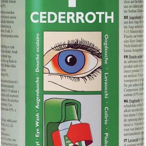 CEDERROTH 500ml EYEWASH BOTTLE Each Thumbnail