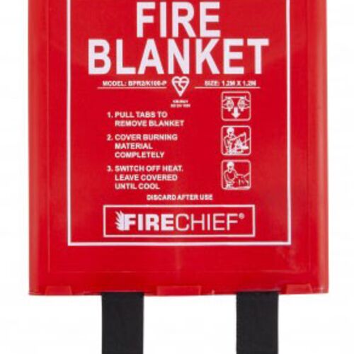 RIGID CASE FIRE BLANKET 1.2M X 1.2M Each Thumbnail