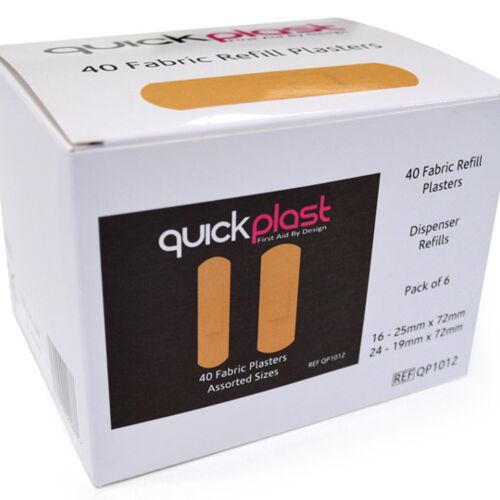 QUICK PLAST QUICKPLAST FABRIC PLASTERS Bx 6 Thumbnail