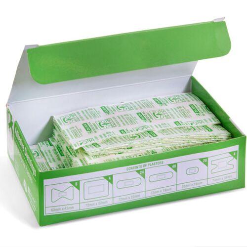CLICK MEDICAL WATERPROOF PLASTERS ASSORTED Bx 100 Thumbnail