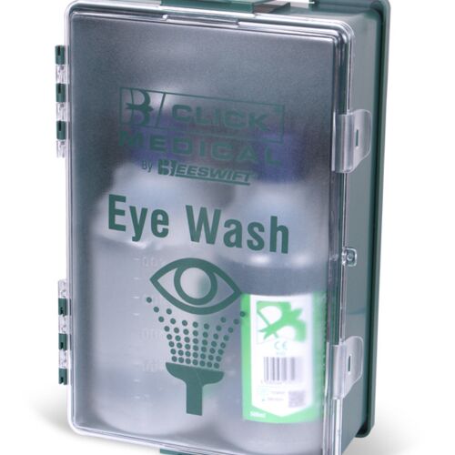 CLICK MEDICAL EYEWASH BOXED STATION 2x500ml Each Thumbnail