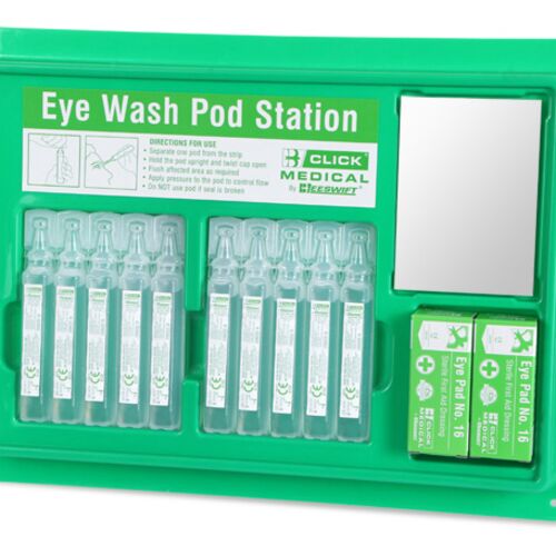 CLICK MEDICAL EYEWASH POD STATION (10X20ml) Each Thumbnail