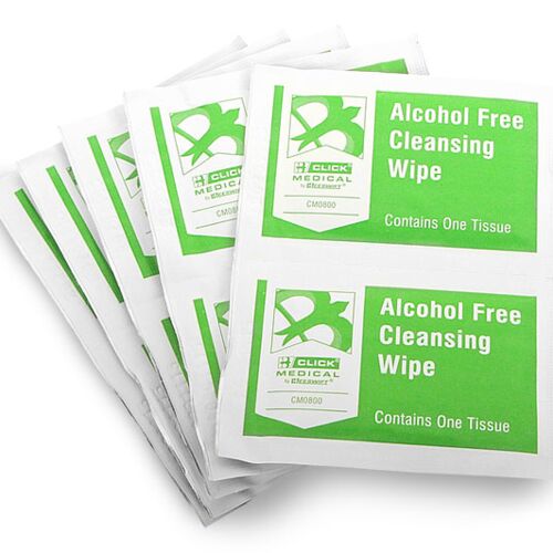 CLICK MEDICAL ALCOHOL FREE WIPES Bx 10 Thumbnail