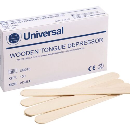 UNIVERSAL TONGUE DEPRESSOR  Bx 100 Thumbnail