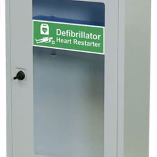 INDOOR DEFIBRILLATOR CABINET WITH THUMB LOCK Each Thumbnail