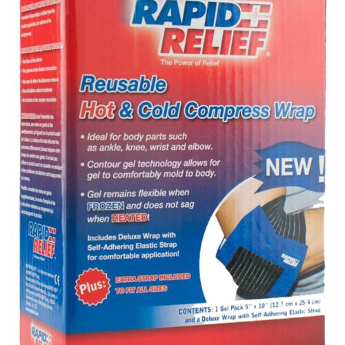 UNIVERSAL REUSABLE HOT/COLD COMPRESS WRAP 5"x 10" Each Thumbnail