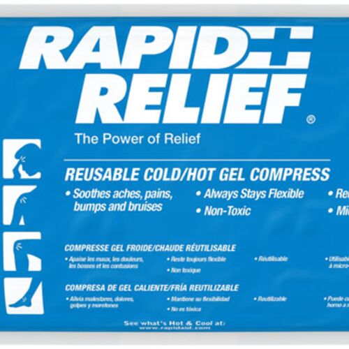 REUSABLE HOT/COLD GEL COMPRESS C/W CONTOUR GEL 5"x 9" Each Thumbnail
