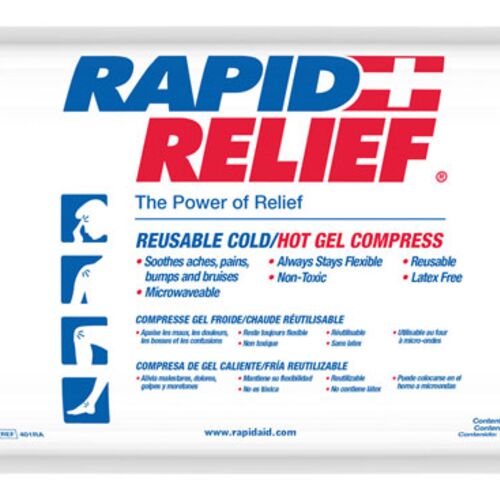 DELUXE HOT/COLD GEL COMPRESS C/W CONTOUR GEL 6"X 5" Each Thumbnail