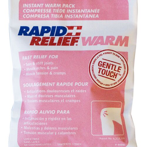 INSTANT WARM PACK C/W GENTLE TOUCH TECHNOLOGY SMALL 4"x 6" Each Thumbnail