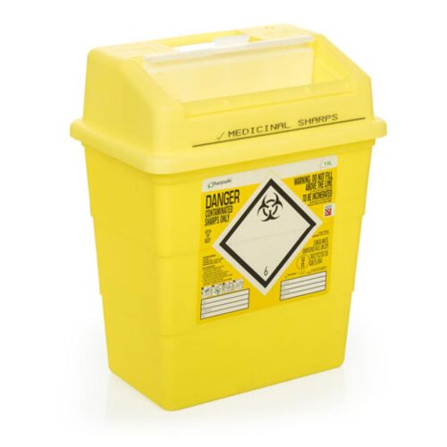 SHARP SAFE SHARPS BIN 13LTR Each Thumbnail