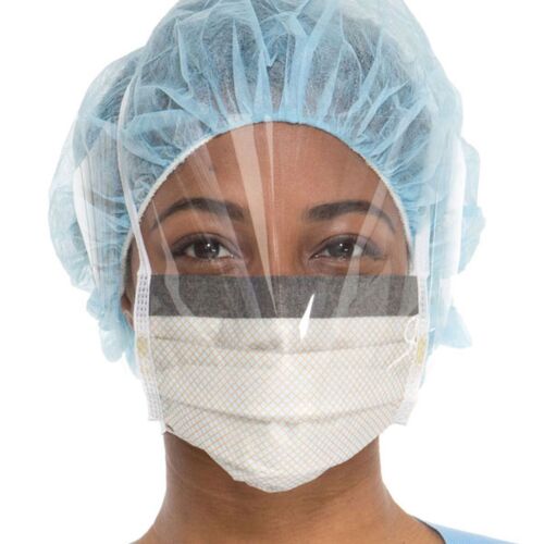 SURGICAL MASK WITH WRAP AROUND VISOR Each Thumbnail