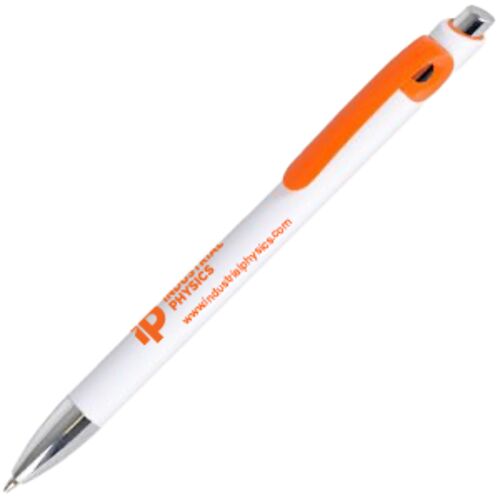 Industrial Physics Printed Pens Orange Print Thumbnail